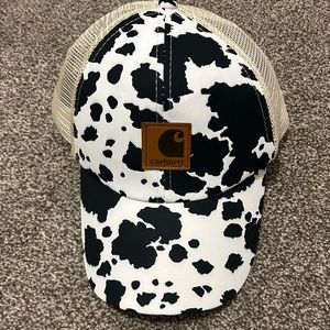 Carhartt women’s cow print baseball cap
